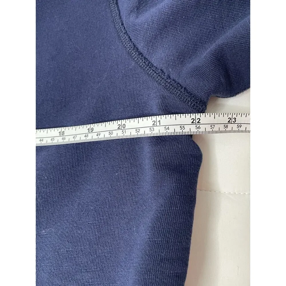 Polo Ralph Lauren Men’s Large Navy Blue Fleece Crewneck Sweatshirt Pony Logo